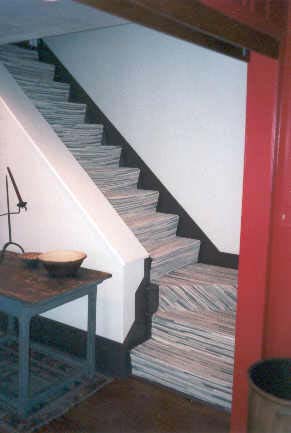 [Stair Runner Custom Made by UNDERFOOT WEAVERS]